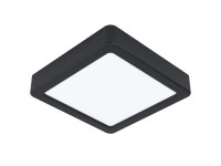 EGLO LED stropné svietidlo FUEVA 5 čierne 160 x 160 x 28 mm