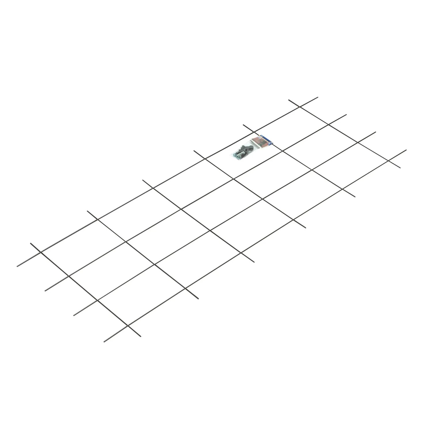 E-shop OBI Kovový špalier 150 x 60 cm hnedý