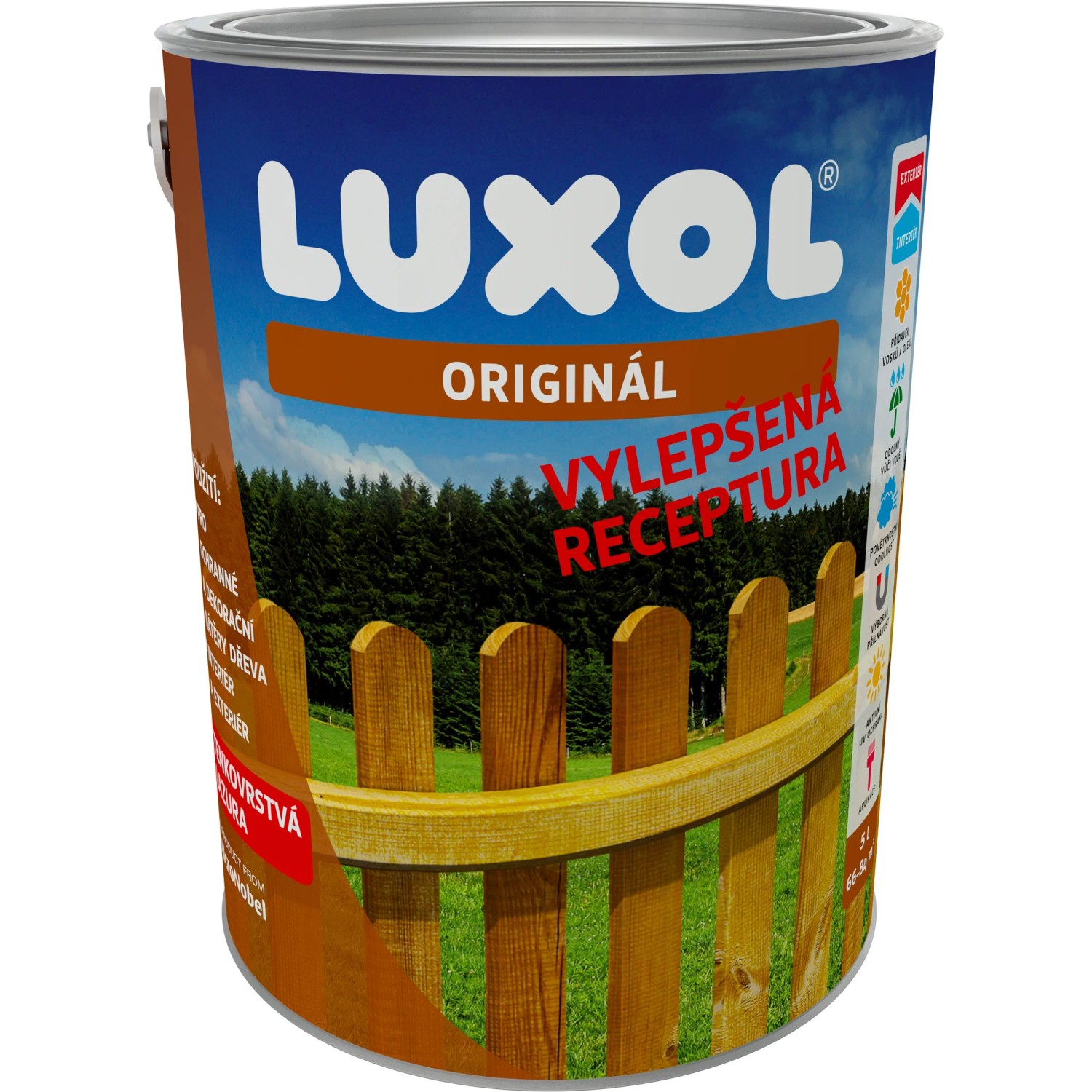 E-shop LUXOL Originál Tenkovrstvová lazúra pínia 5 l