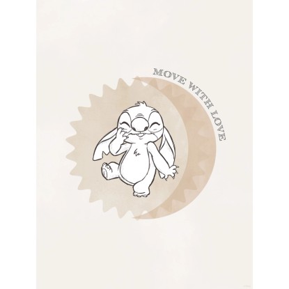 Komar Plagát Disney Lilo and Stitch Move with Love 30 x 40 cm