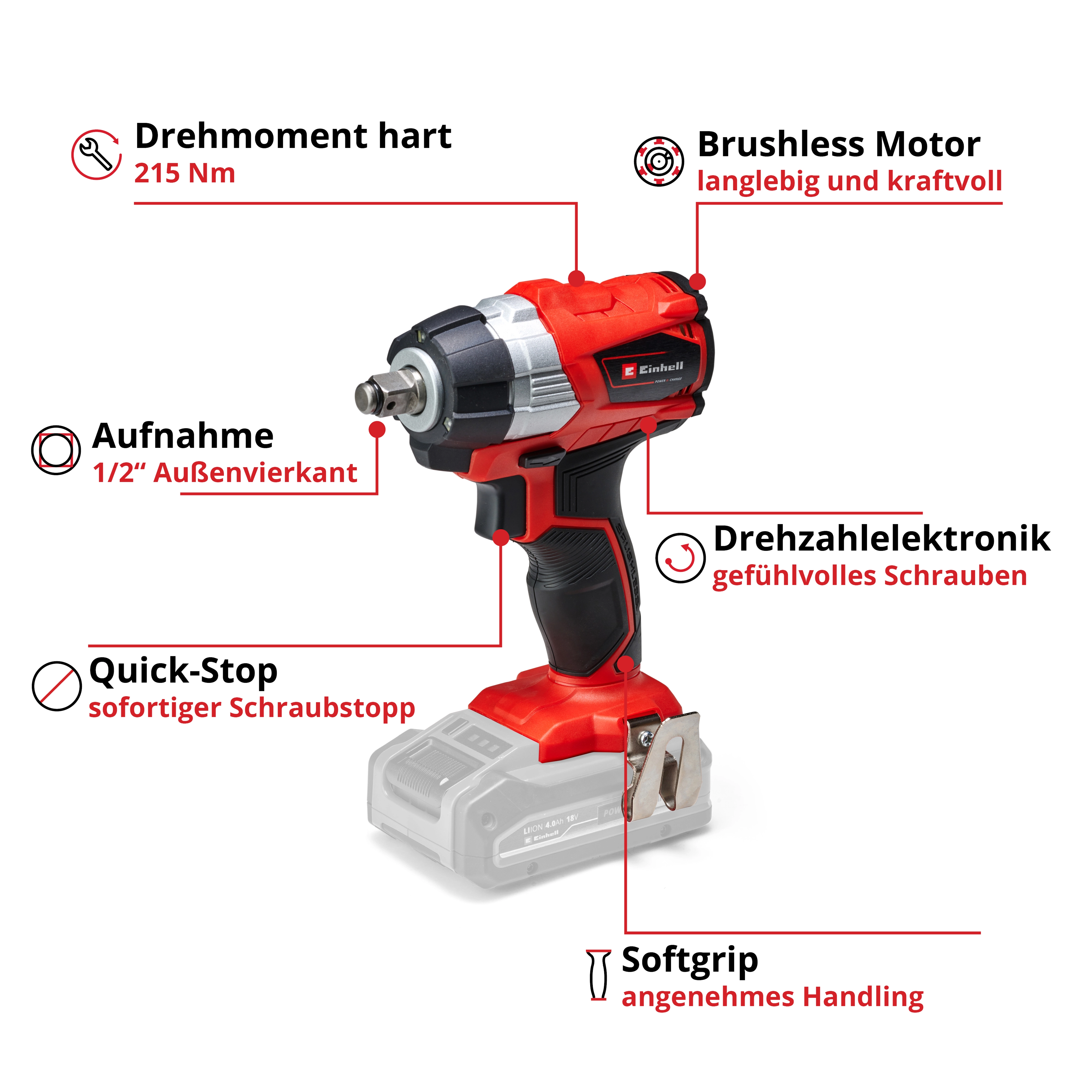 Radio sans fil EINHELL 18V Power X-Change - Sans batterie ni chargeur -  TC-RA 18 Li BT - Solo - Espace Bricolage