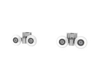 RAVAK Súprava horných koliesok Blix, 10° RAVAK Súprava horných koliesok Blix, 10°