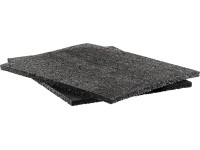 Viacúčelová gumová podložka do domácnosti, čierna, 200 x 100 x 0,5 cm Viacúčelová gumová podložka do domácnosti, čierna, 200 x 100 x 0,5 cm