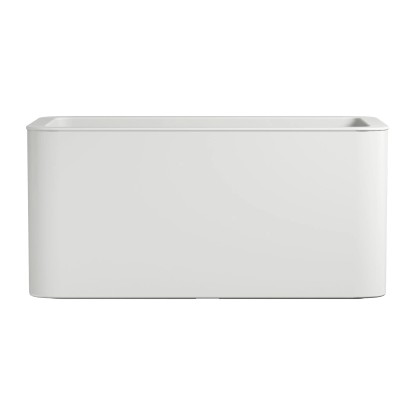 Florus Samozavlažovací kvetináč Jive Terrace, biela, 80 x 40 x 38 cm