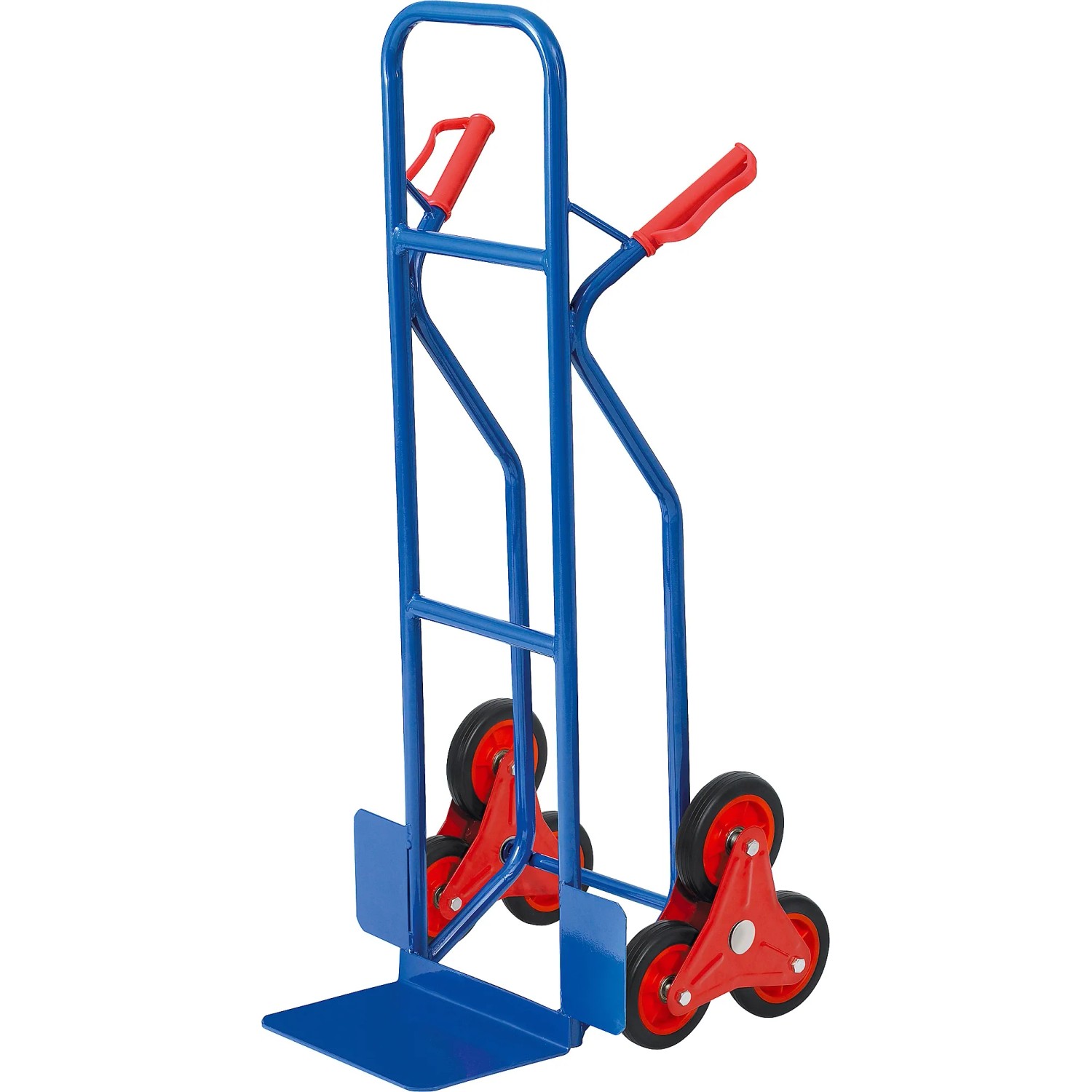 E-shop Pro-Bau-Tec Ručný vozík na schody oceľ. konšt., nosn. 150 kg, 118,5 x 54 x 56 cm