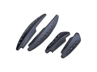 Bottari Ochrana dverí Stilex, čierna, 4 ks