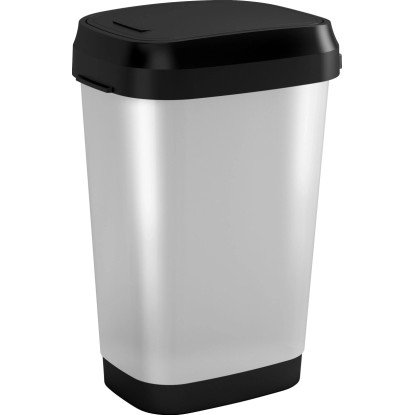 Kôš na odpadky Dual Swing, oceľový, 50 l