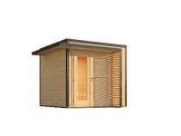 Weka Drevený záhradný domček Amberley 28mm V1, prírodný, 250 x 250 cm Weka Drevený záhradný domček Amberley 28mm V1, prírodný, 250 x 250 cm