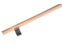 Dieda Kompletná súprava schodiskového madla, okrúhle, dub, pr. 40 x 1500 mm