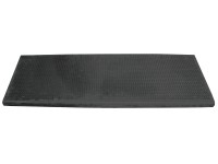 Gumová rohož na schody 75 cm x 25 cm čierna