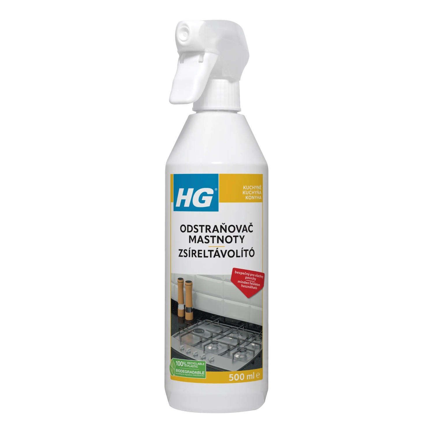 E-shop HG Odstraňovač mastnoty 500 ml