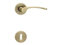 Cobra Rozetové kovanie Laura - R BB, česaný bronz