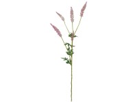 Flower Power Umelá kvetina čechrava, svetlo fialová, 81 cm