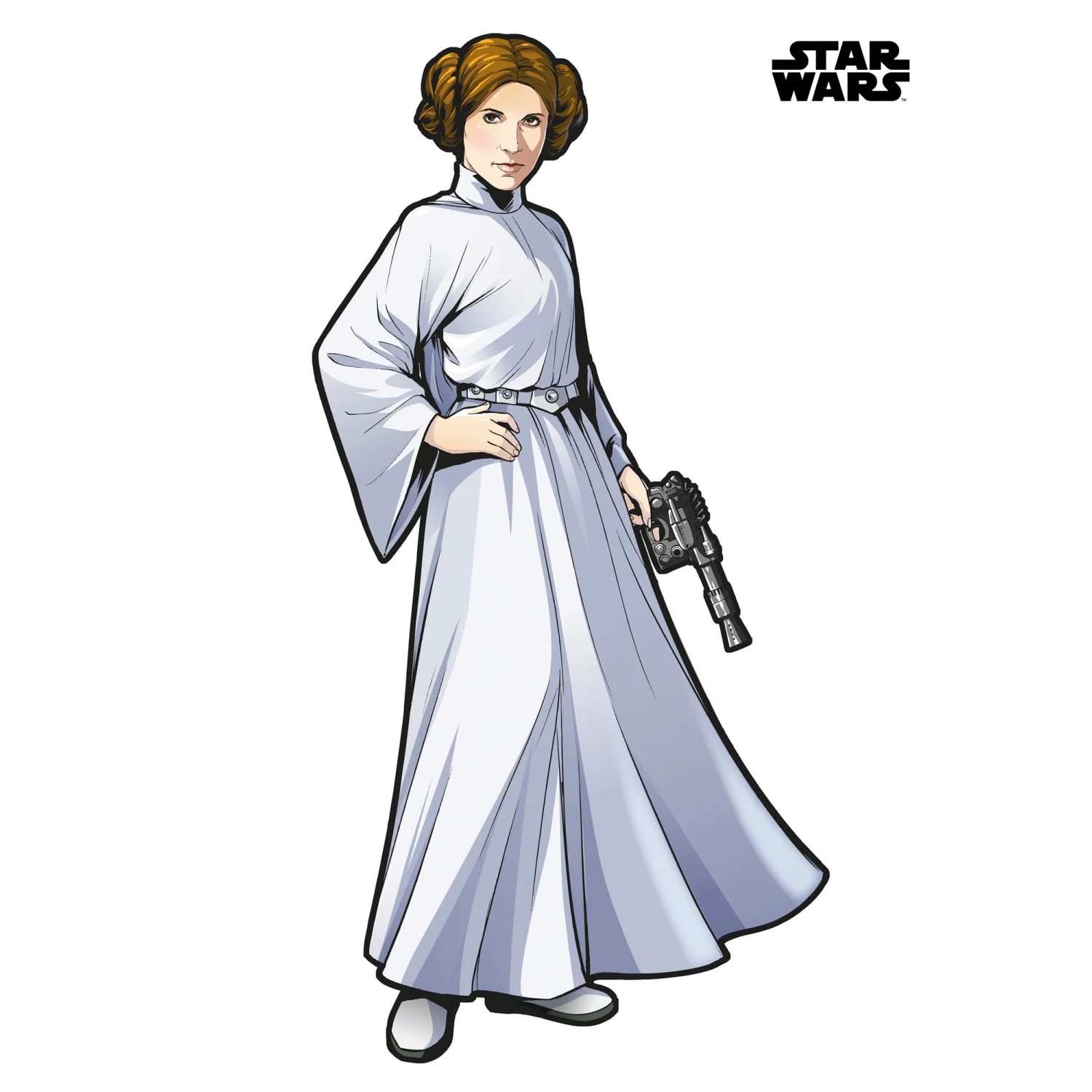 E-shop Komar Samolepiaca vliesová fototapeta Star Wars XXL Princess Leia 127 x 170 cm
