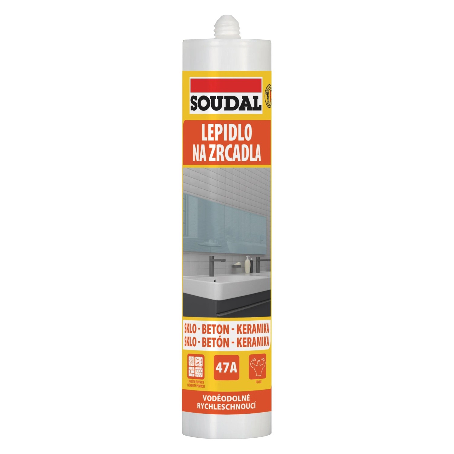 E-shop SOUDAL Lepidlo na zrkadlá 47A, 300 ml