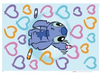 Komar Samolepka na stenu Stitch Artist 50 x 70 cm, 22dielna