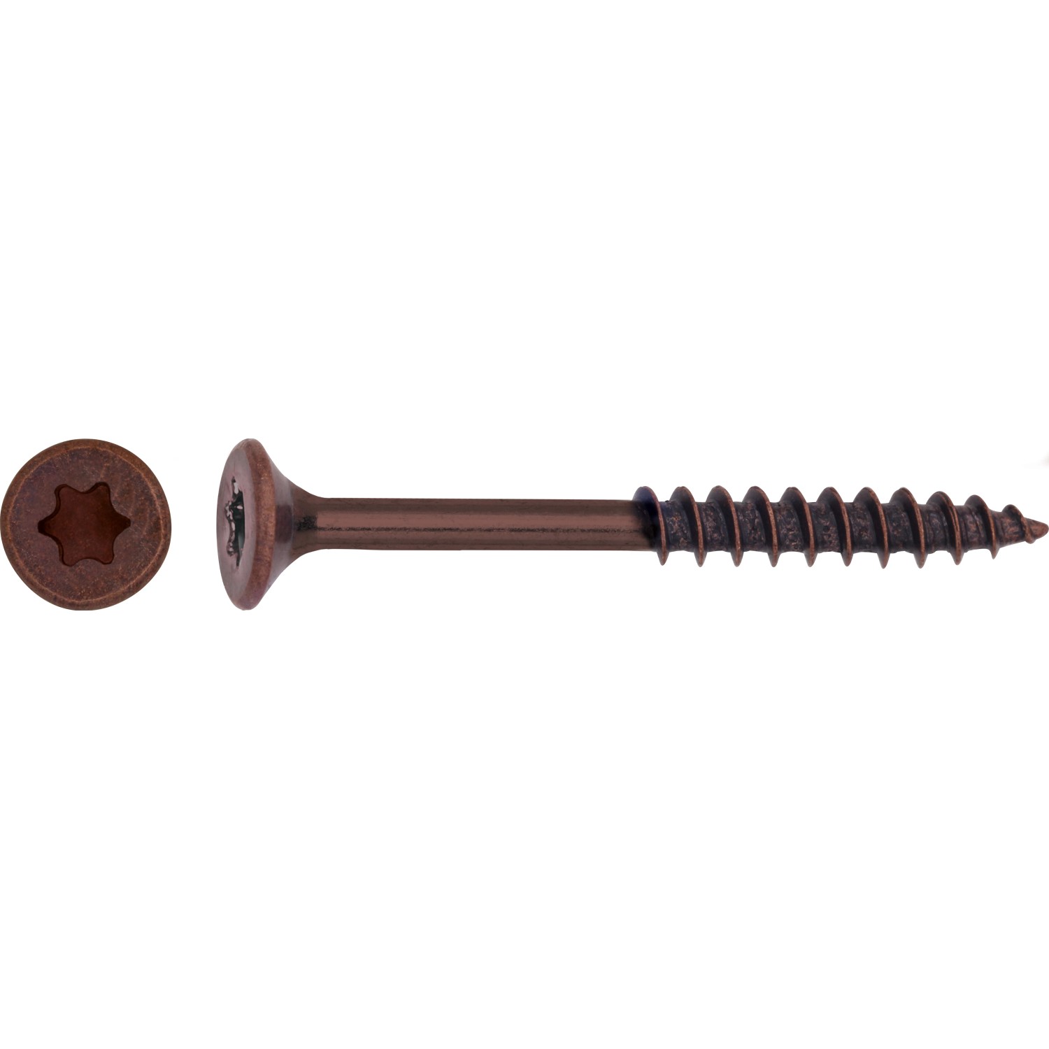 E-shop Uni skrutky so zápustnou hlavou TX20 čiastočný závit brynýrovaný 4x40 mm, 25 ks