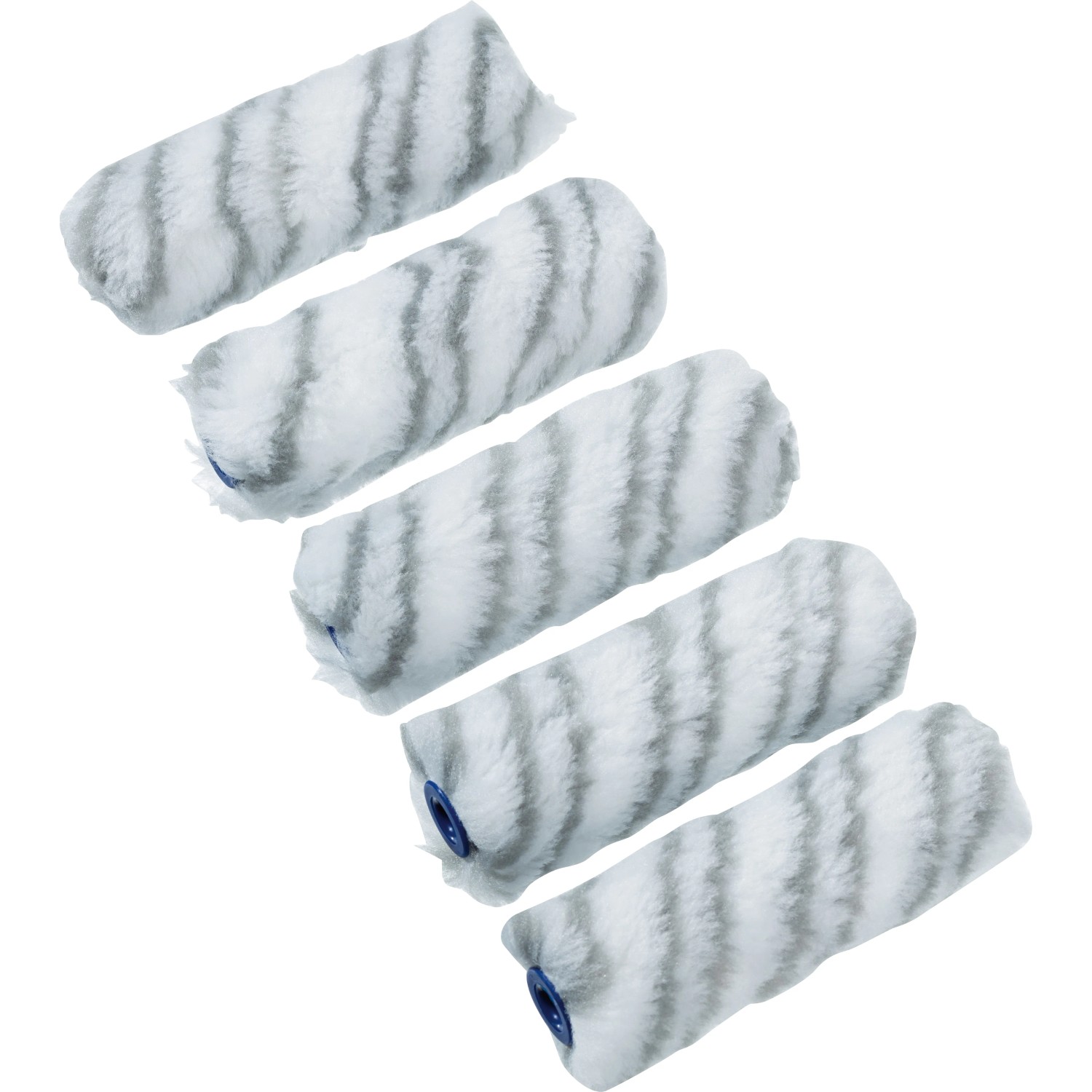 E-shop LUX-TOOLS Valček na vodou ried.farby hladké povrchy sivá, 10 cm, 5 ks