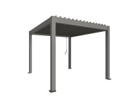 Biohort Pergola 3,5 x 3 kremeňovo sivá 367,5 x 312 cm