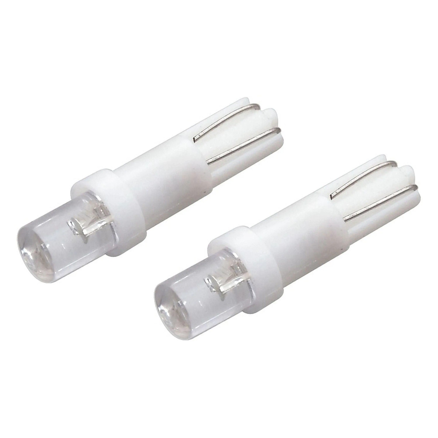 E-shop COMPASS Žiarovka 1LED 12V T5 biela, 2 ks