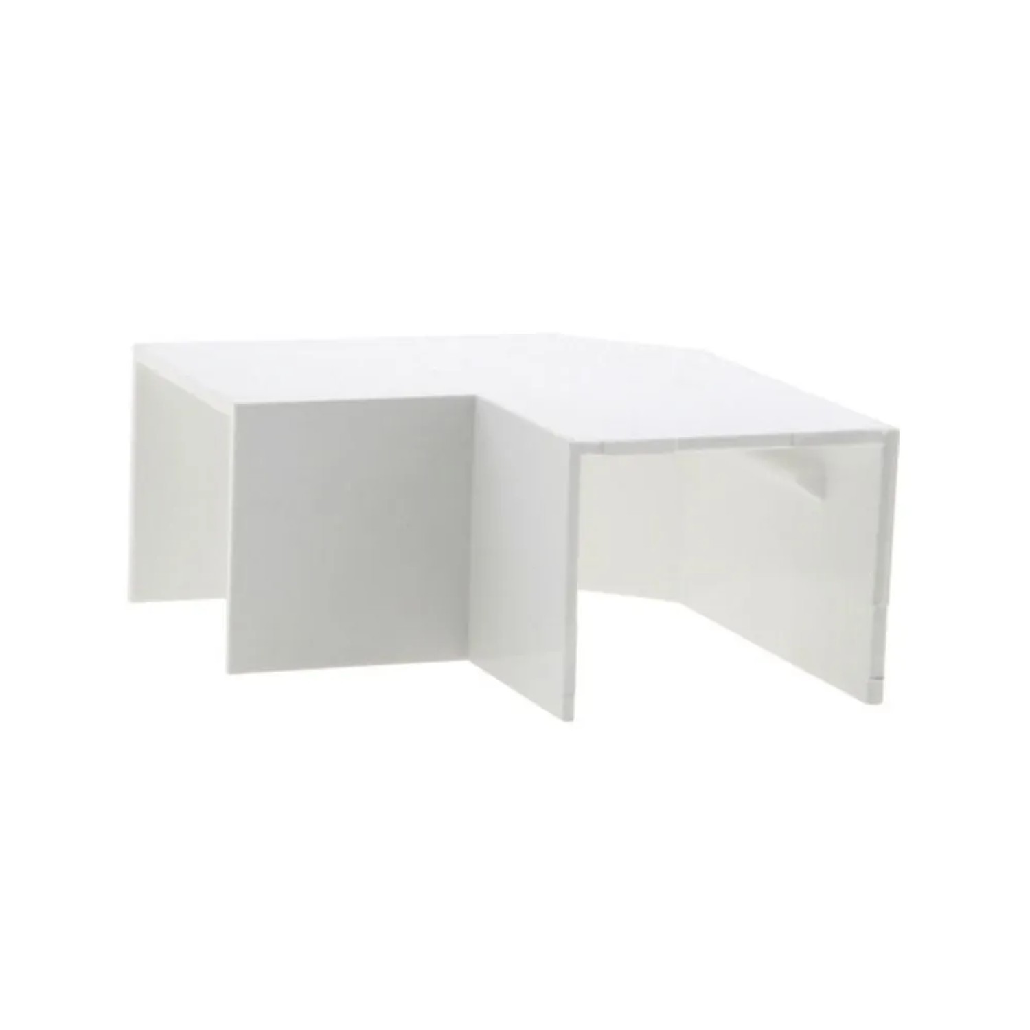 E-shop Malpro Tvarovka pre elektroinštalačné lišty 15 x 10 mm, plochý uhol, biela