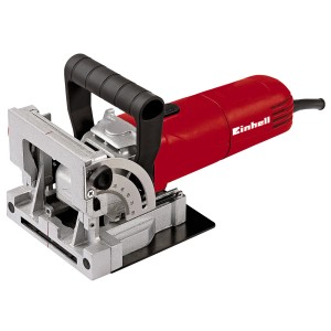 Einhell TC-BJ 900 frézka na lamely pre presné drevené spoje, červené prevedenie.