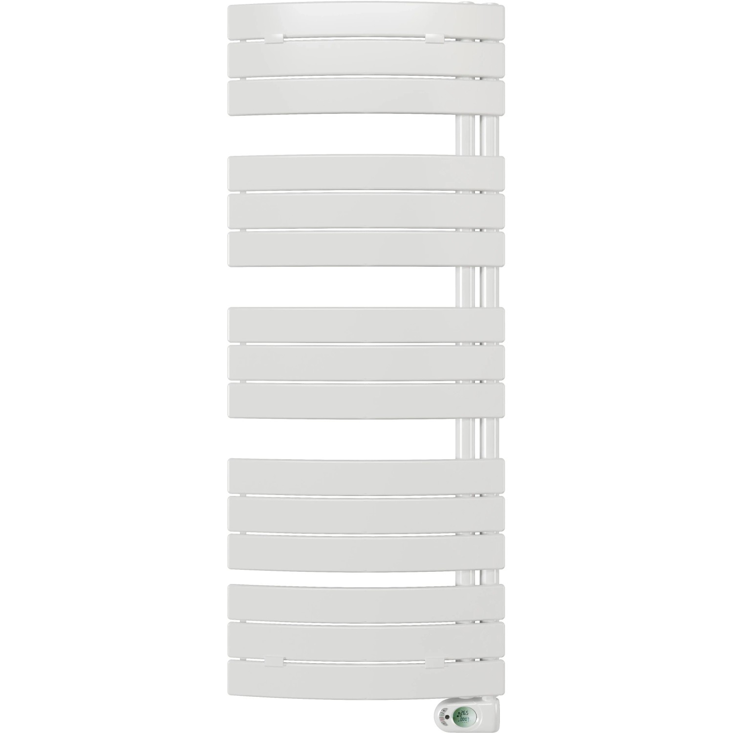 E-shop Sanotechnik Elektrický kúpeľňový radiátor Salzburg biely, 600 W, 1380 x 550 mm