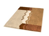 Kleine Wolke Kúpeľňová predložka Vanessa, hnedá, 55 x 65 cm