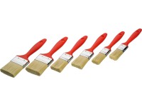 Ploché štetce odolné voči riedidlám 1K, 25/35/50 mm, 6 ks Ploché štetce odolné voči riedidlám 1K, 25/35/50 mm, 6 ks