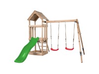 Swing King Hracia veža Noa, svetlo zelená, 234 x 265 x 280 cm