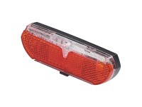 Prophete Zadné osvetlenie na bicykel s odrazkou, 2x AAA batéria