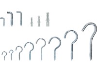 LUX Sortiment hákov a hmoždiniek, 400-dielny