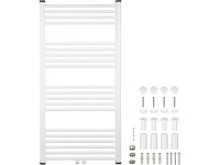 Kúpeľňový radiátor 637 W, biela, 60 x 120 cm