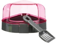 Trixie Rohová toaleta so strieškou 14 cm x 8 cm x 11/11 cm