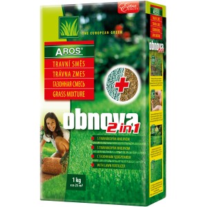 Balenie trávneho semena t.b.t. so zmesou hnojiva pre cca 25 m²