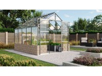 Vitavia Skleník Cassandra 8300 ESG 3 mm elox.hliník/ Autumn Leaves 257 x 323 cm