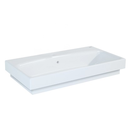 Roca Nábytkové keramické umývadlo Luna, biela, 80 cm