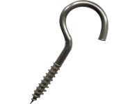 D.I.P. Hák so skrutkou, znb, 10 ks, 24 x 8 x 2 mm