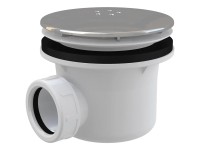 Alcadrain LUX Sifón vaničkový kov