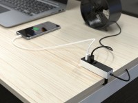 USB-C rozbočovač USB-C + 2xUSB-A, biela/sivá, 1,5 m USB-C rozbočovač USB-C + 2xUSB-A, biela/sivá, 1,5 m