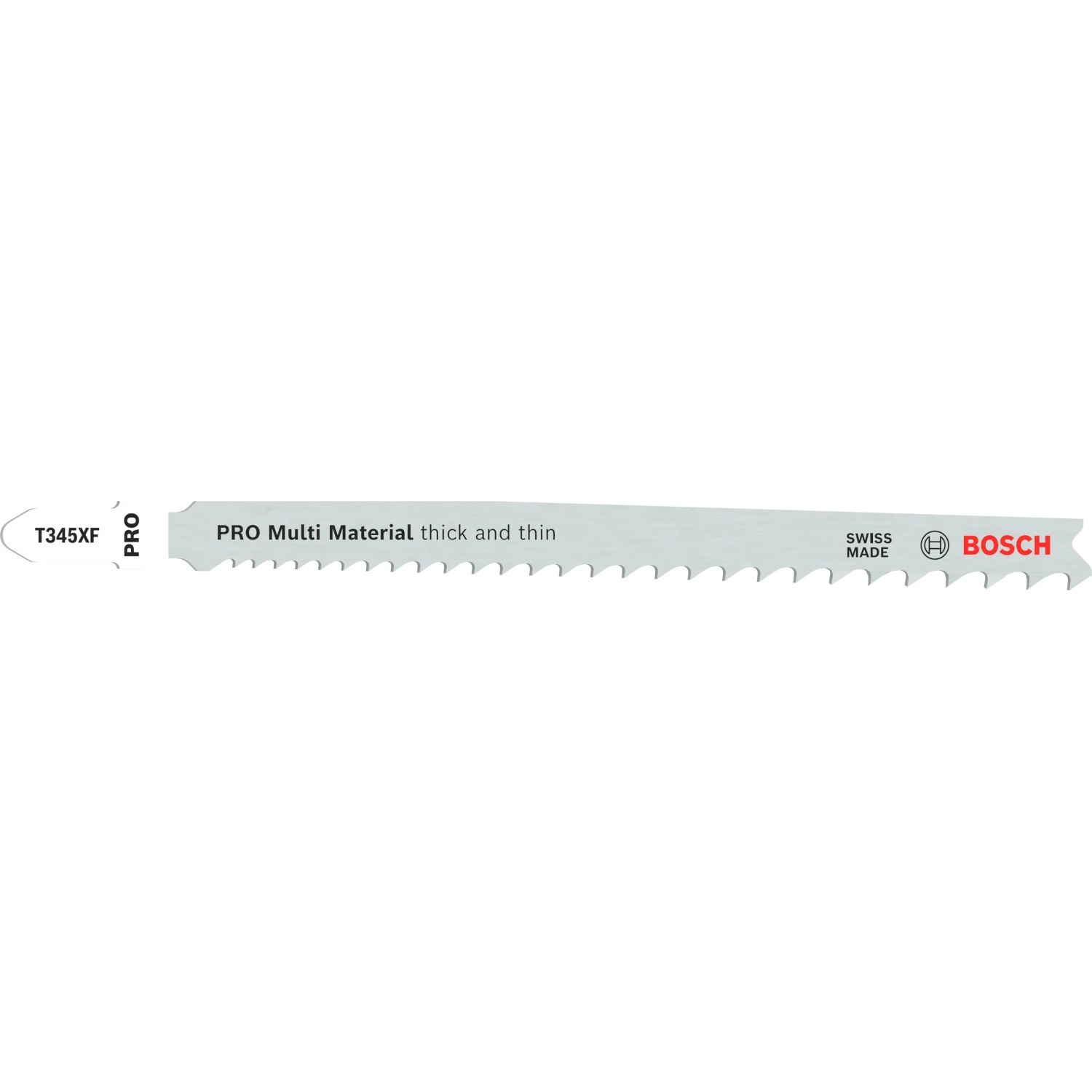 E-shop Bosch Pílový plátok pre priamoč. píly PRO Mulit Material Thick&Thin T345XF, 3ks