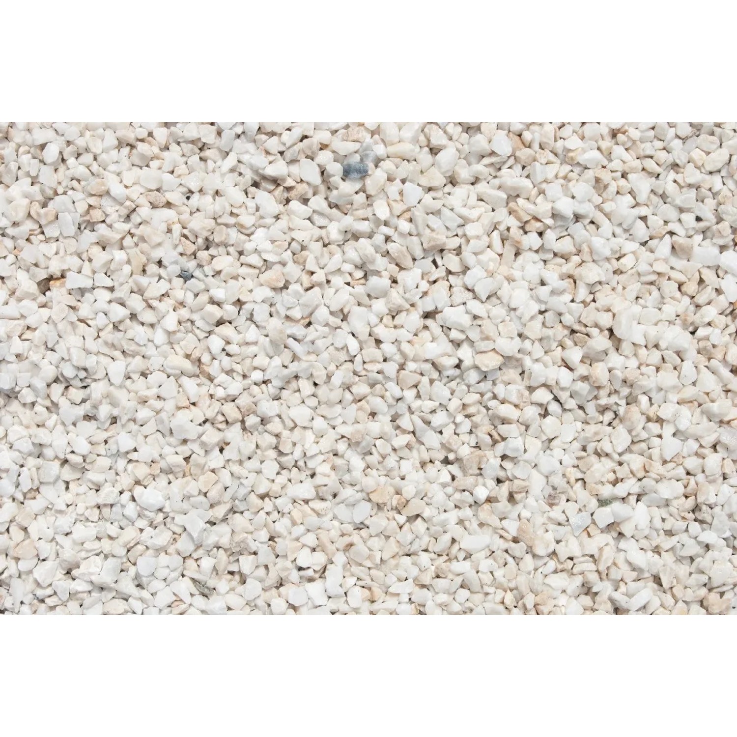 E-shop Scherf Mramorová drvina biela matná 8-12 mm, 10 kg (PE-vrece)