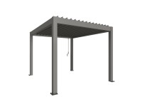 Biohort Pergola 3 x 3,5 kremeňovo sivá 312 x 367,5 cm