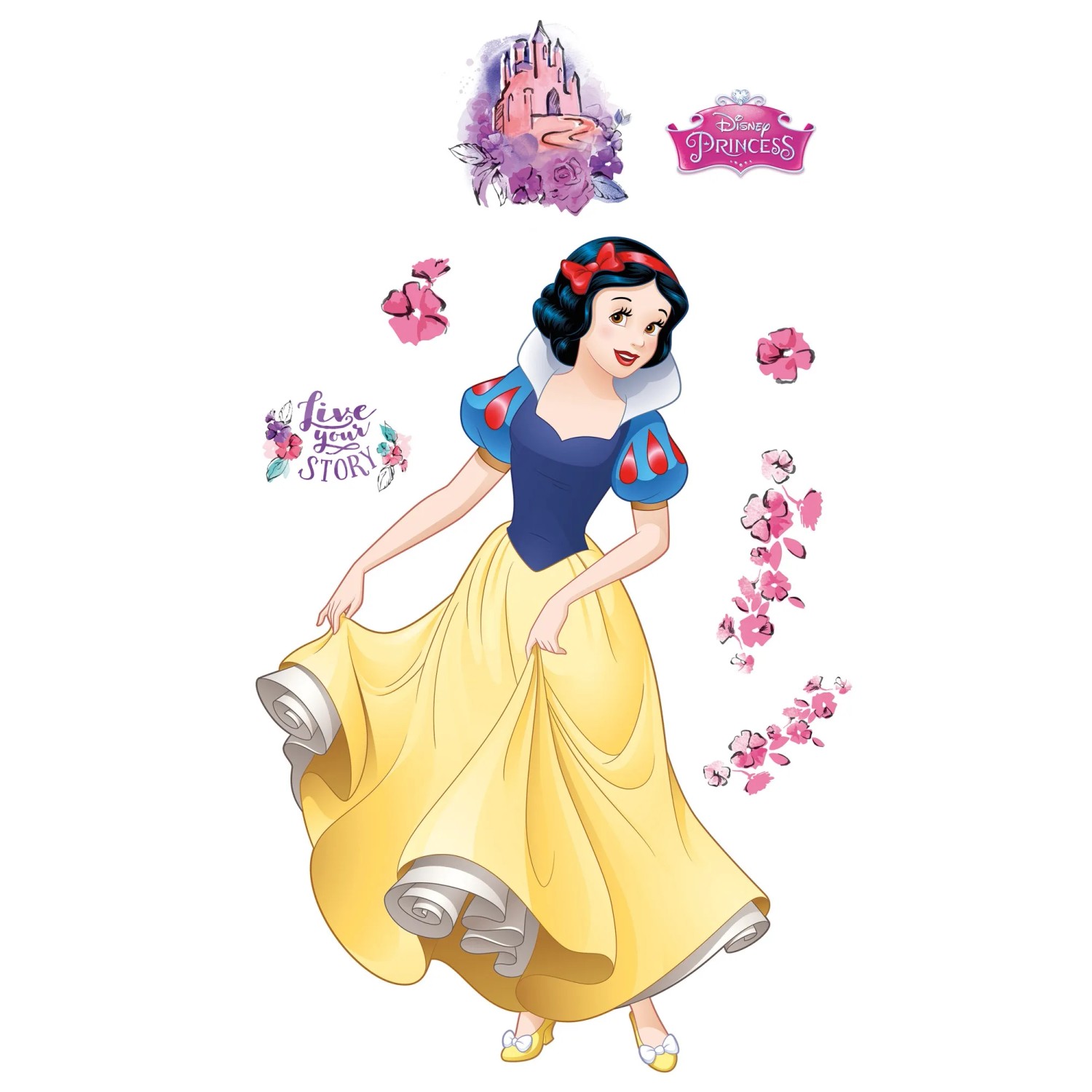 E-shop Komar Samolepiaca vliesová fototapeta Snowwhite XXL 127 x 200 cm