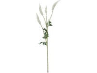 Flower Power Umelá kvetina čechrava, krémová, 81 cm