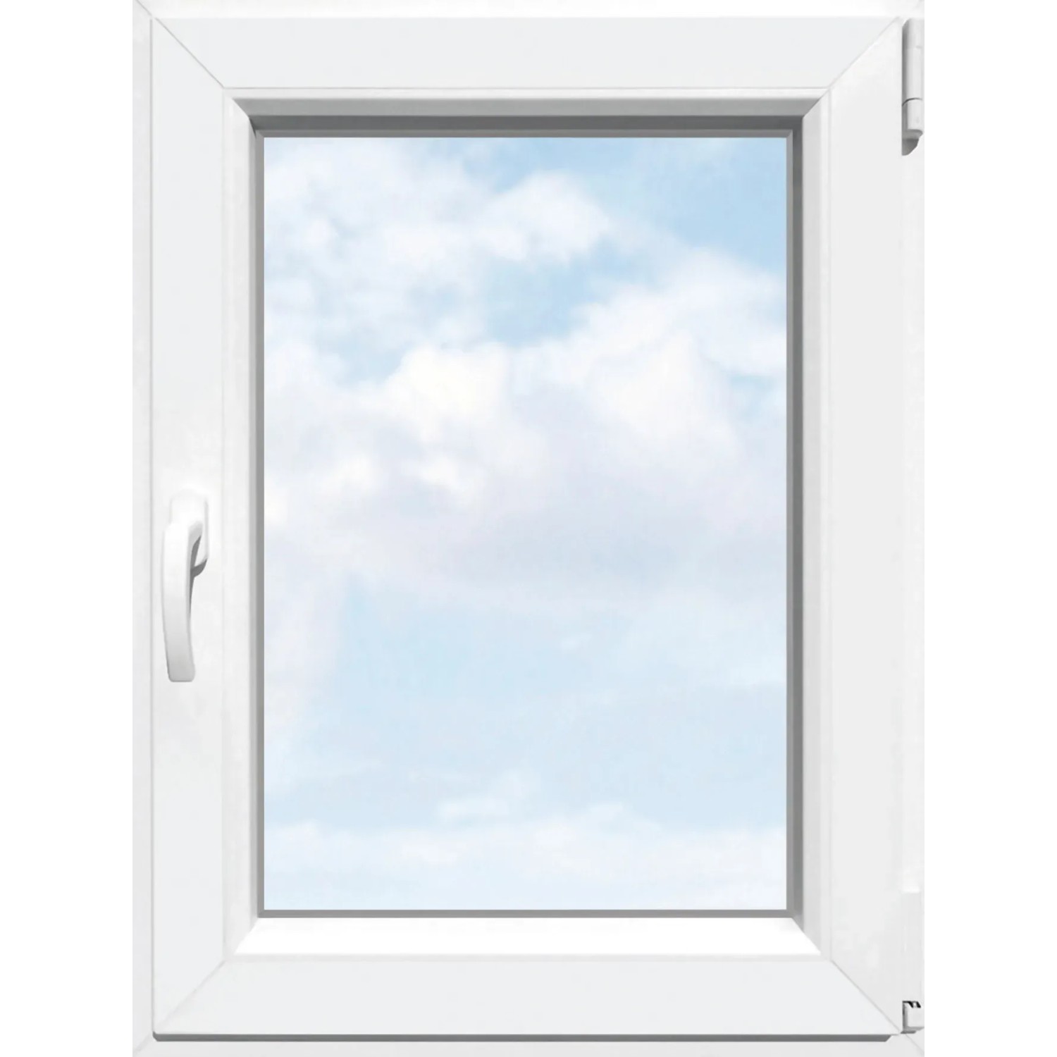 E-shop TeraGlass Okno plastové 4-komorové, 2-sklo, biele, 1200 x 1200 x 60 mm, P