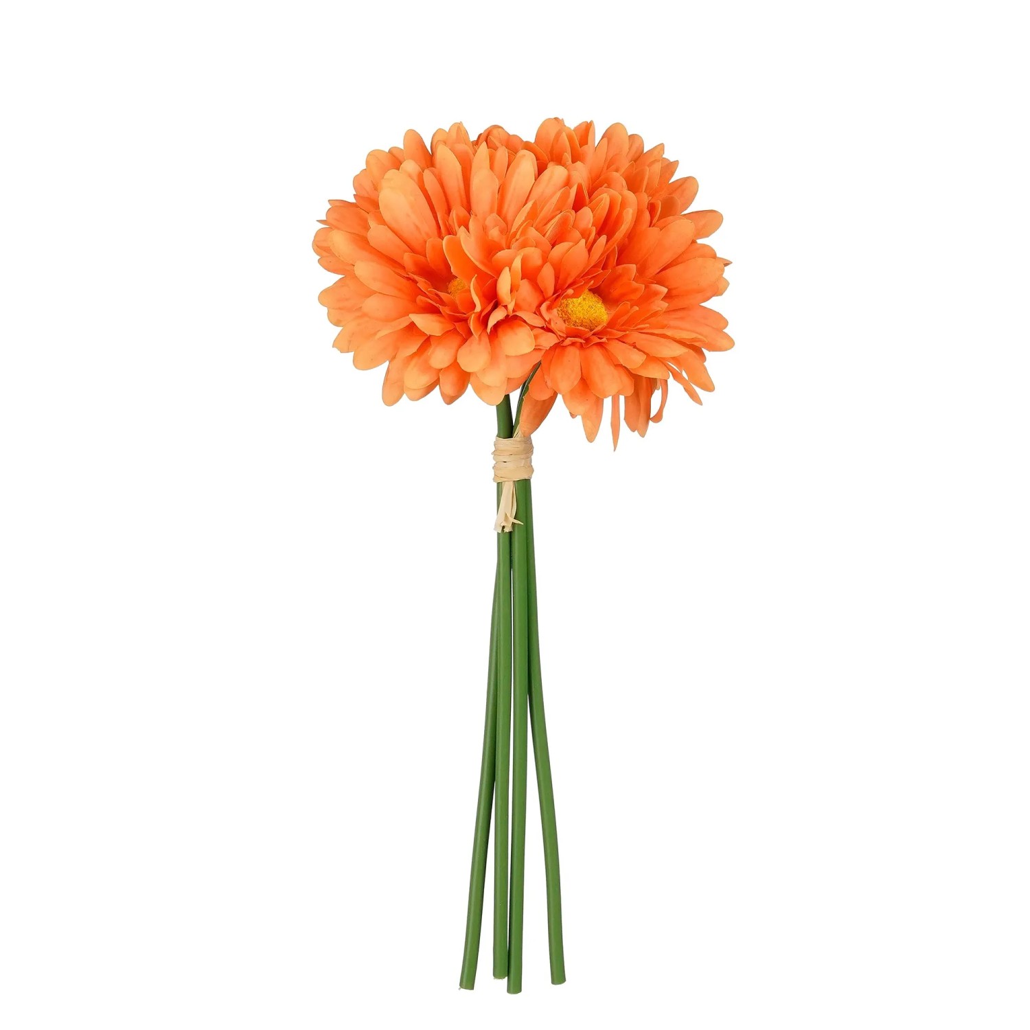 E-shop MICA Umelá rastlina sľudová sedmokráska oranžová 28 cm