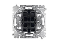ABB Vypínač TANGO 3559-A52345 - č. 6+6 schodiskový dvojitý