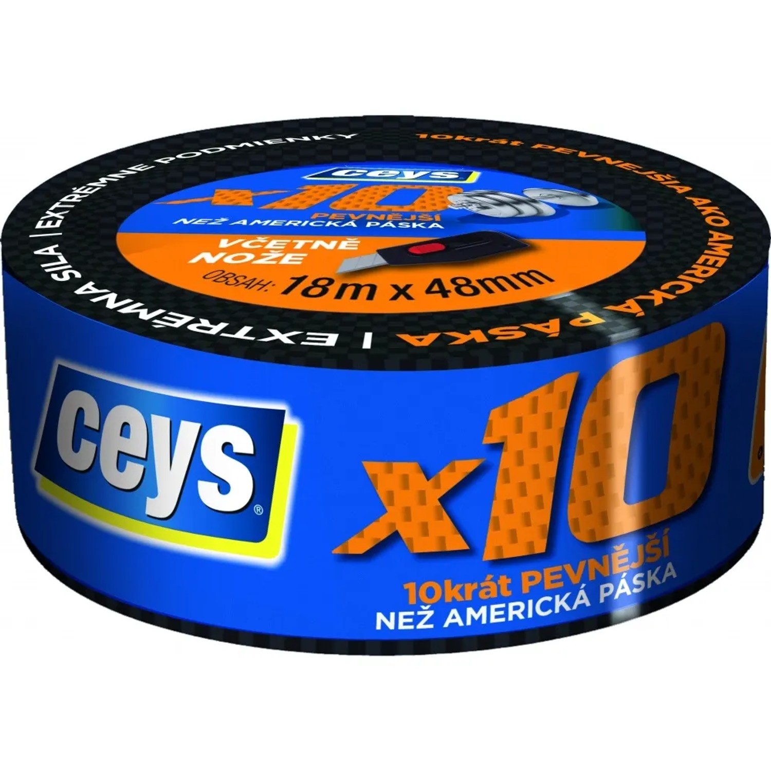 E-shop Ceys Profesionálna páska x10, 18 m x 48 mm