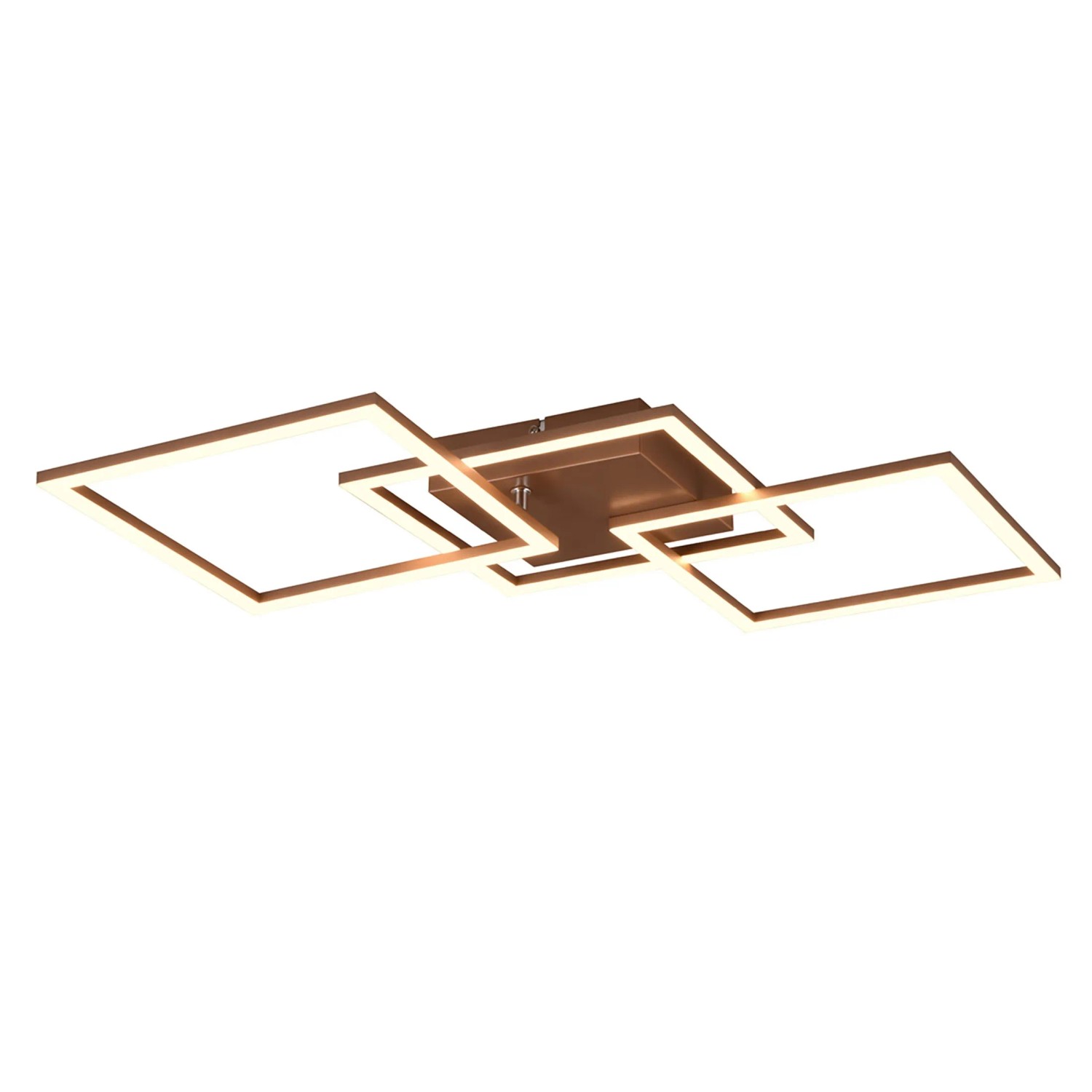 E-shop REALITY LED stropné svietidlo TRAIL 31W 3550lm 3000K kávové 7 x 74 x 35 cm